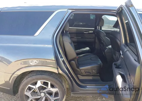 2022 Hyundai Palisade Calligraphy from USA, damaged, VIN KM8R7DHE9NU368621